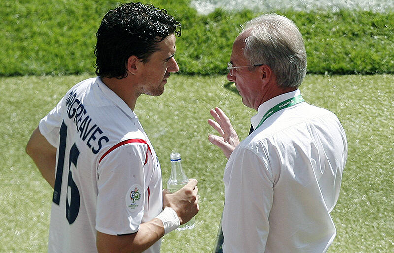 エリクソン氏とハーグリーブス