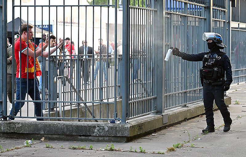 大きな混乱に見舞われた2022年のCL決勝