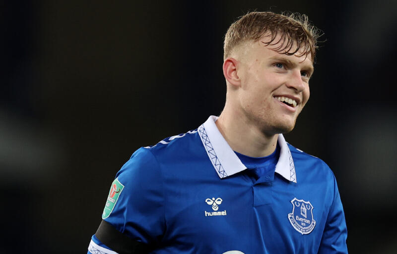 エバートンDFブランスウェイト.