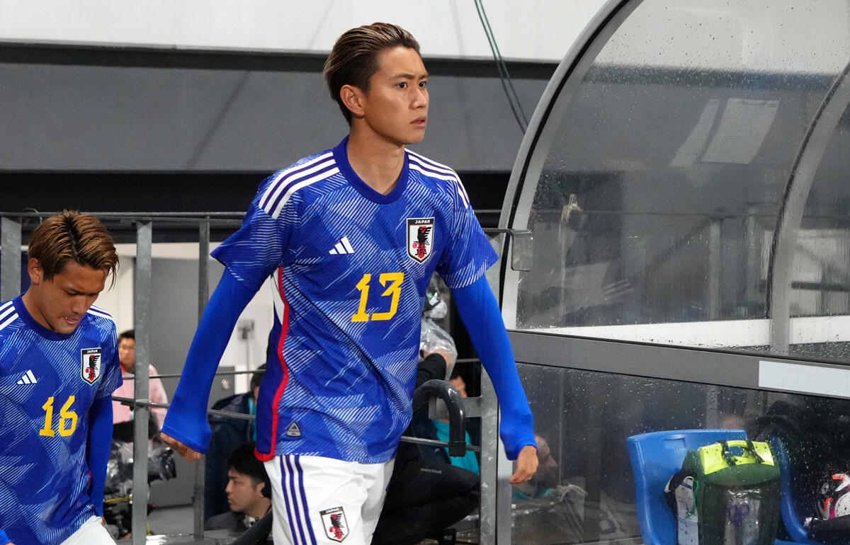 攻守に躍動していた荒木遼太郎