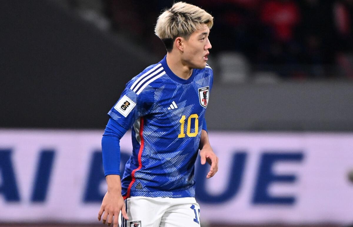 日本代表のMF堂安律