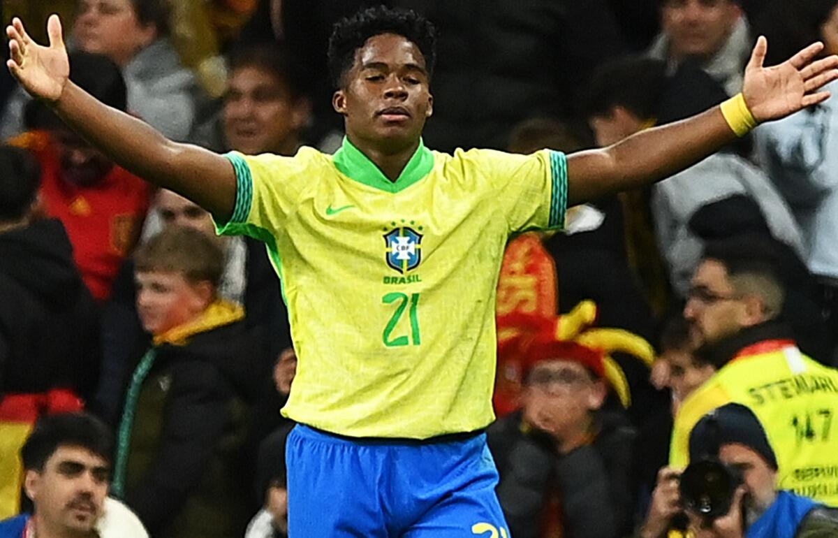 ブラジル代表の17歳エンドリッキ