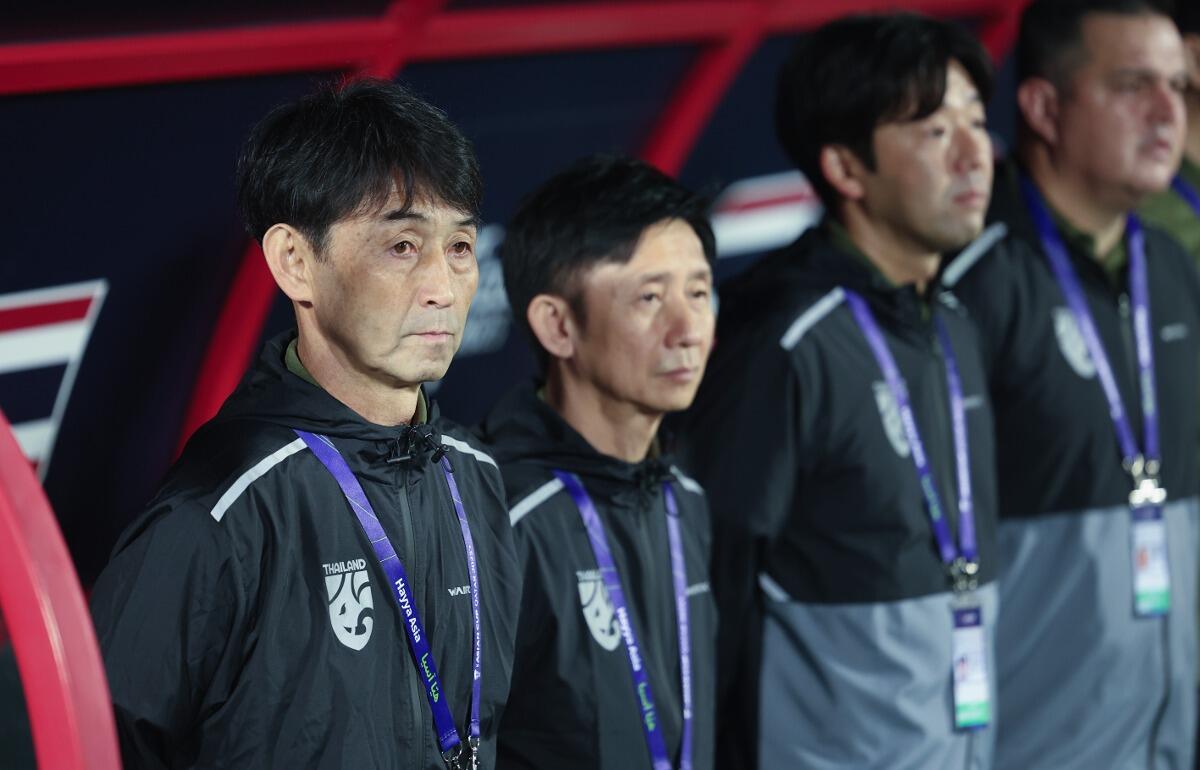 タイ代表を指揮する石井正忠監督