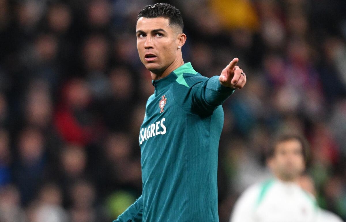 ポルトガル代表FWクリスティアーノ・ロナウド