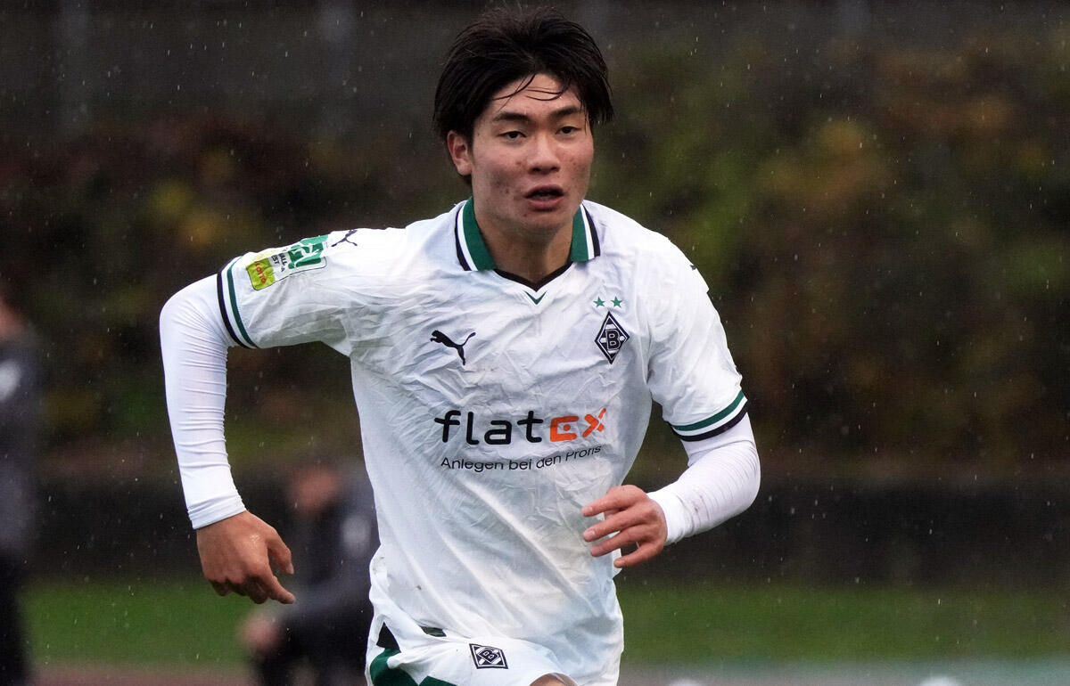 ボルシアMGのU-23日本代表FW福田師王