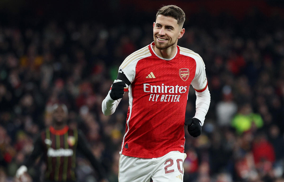 アーセナルでプレーするジョルジーニョ