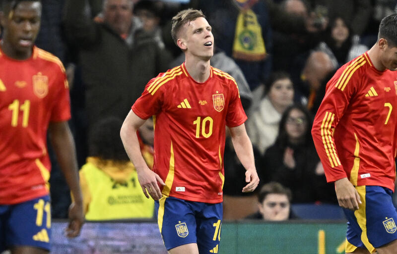 ブラジル戦に出場したオルモ。