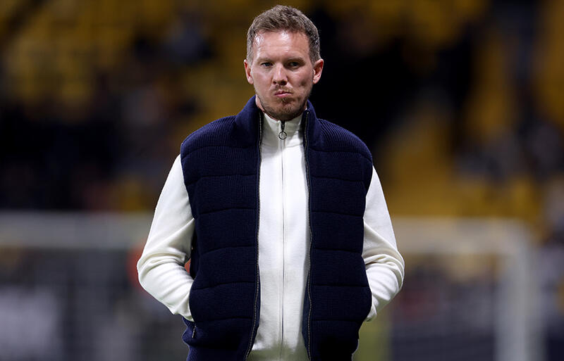 昨年バイエルンを解任されたユリアン・ナーゲルスマン監督も後任候補に