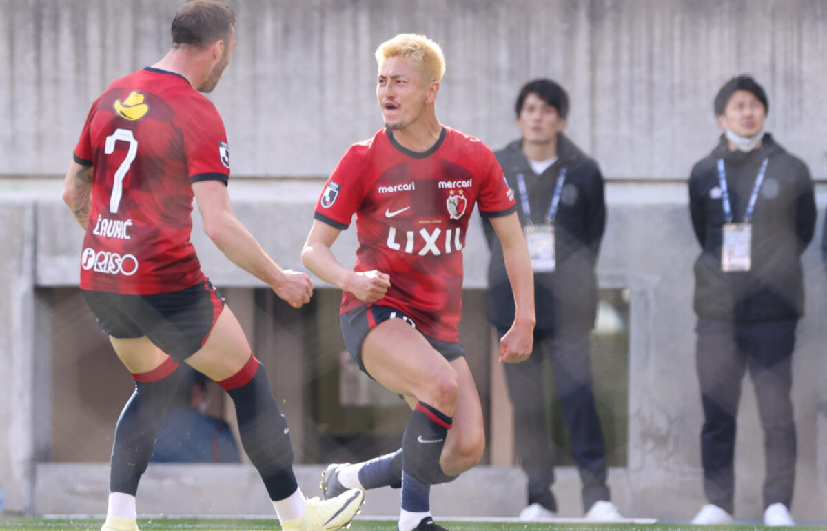 PKを決めた鈴木優磨