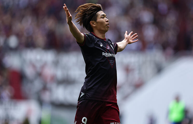 2ゴールの活躍を見せたFW宮代大聖