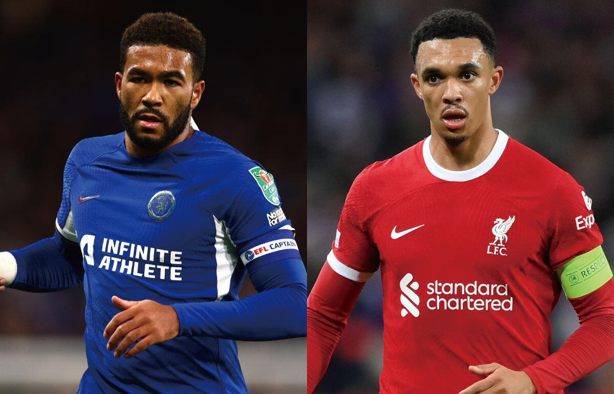 リース・ジェームズ(左) トレント・アレクサンダー=アーノルド(右)