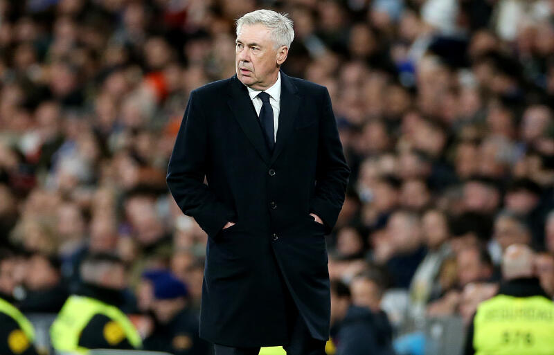 レアル・マドリーを率いるアンチェロッティ監督。