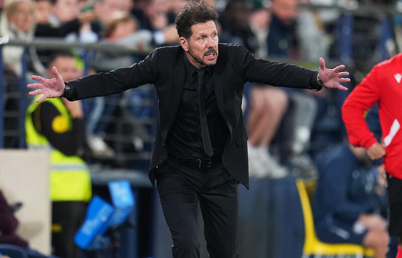 トップ4浮上に成功したディエゴ・シメオネ監督