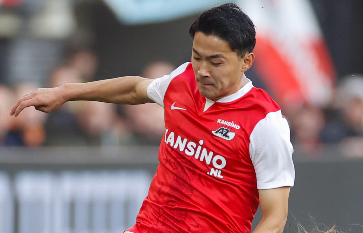 3月は数字にも好調さが表れたAZの日本代表DF菅原由勢