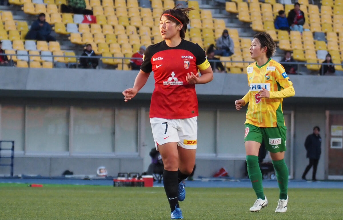 三菱重工浦和レッズレディースのDF高橋はな