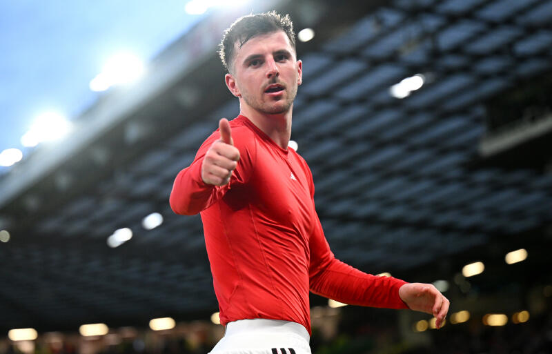 今季がユナイテッド移籍1年目のマウント。