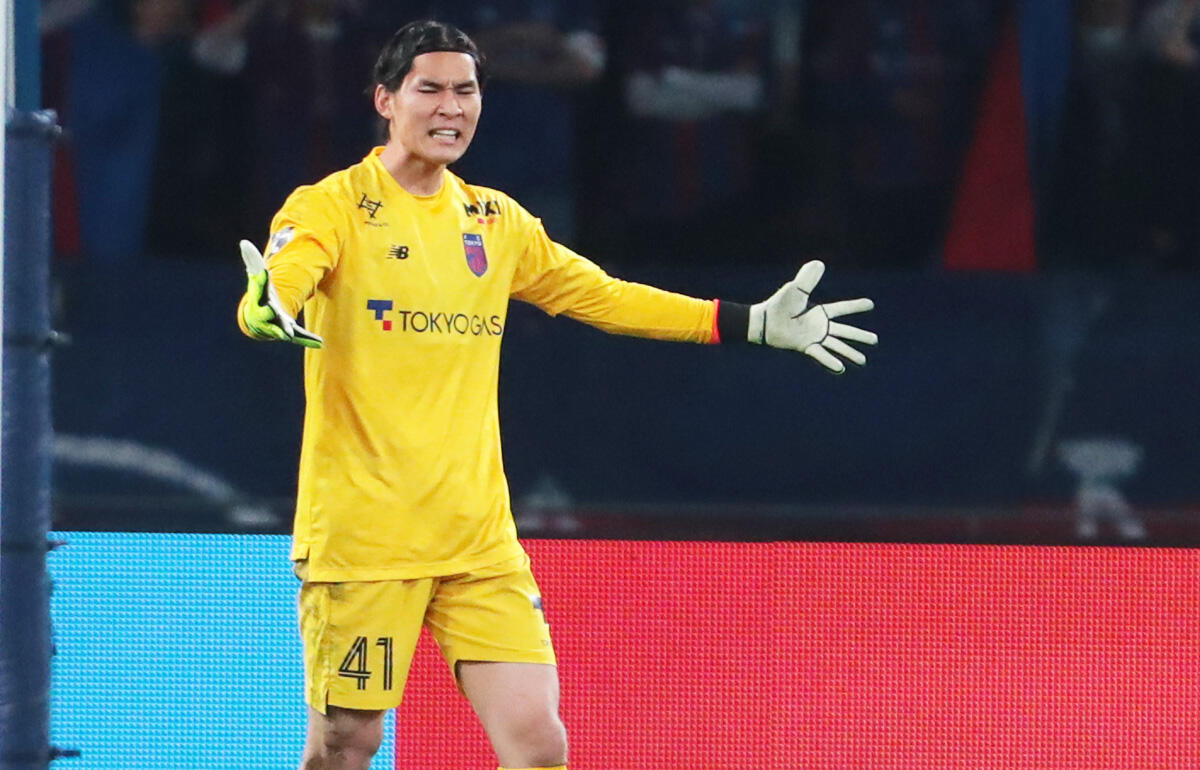 浦和戦の勝利に貢献したFC東京のU-23日本代表GK野澤大志ブランドン