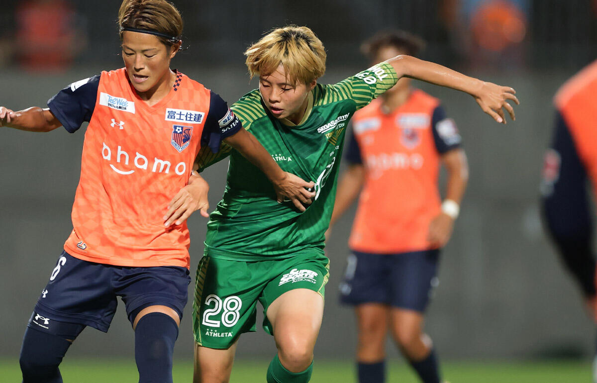 WEリーグカップでは5試合に出場した船木和夏