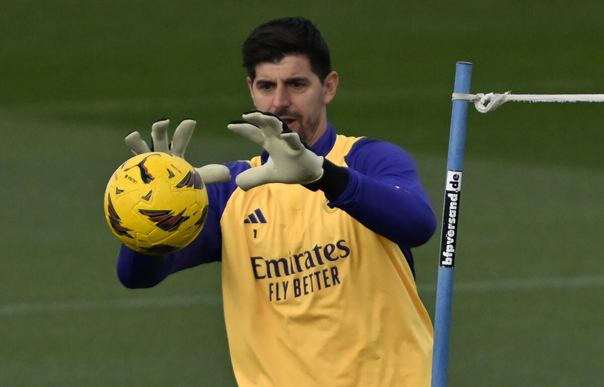 今季はピッチに立てていないクルトワ