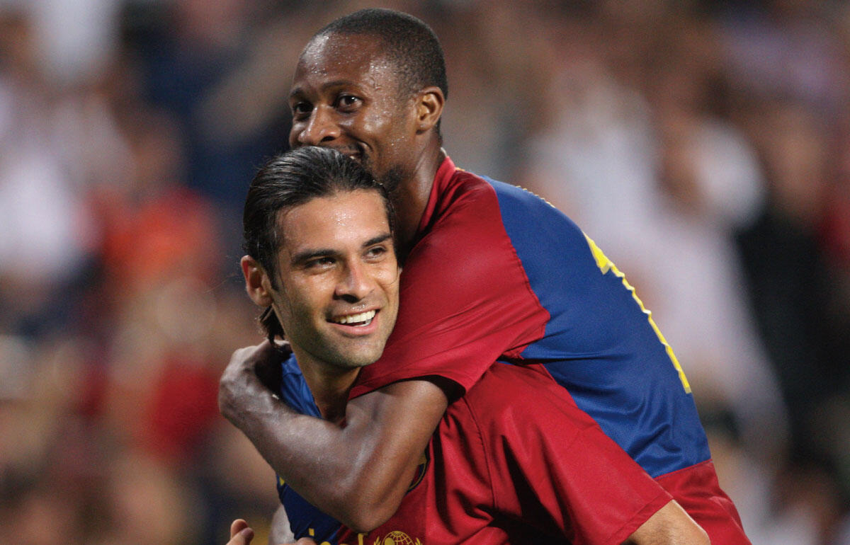 バルセロナのBチームを率いるラファ・マルケス(現役時代)