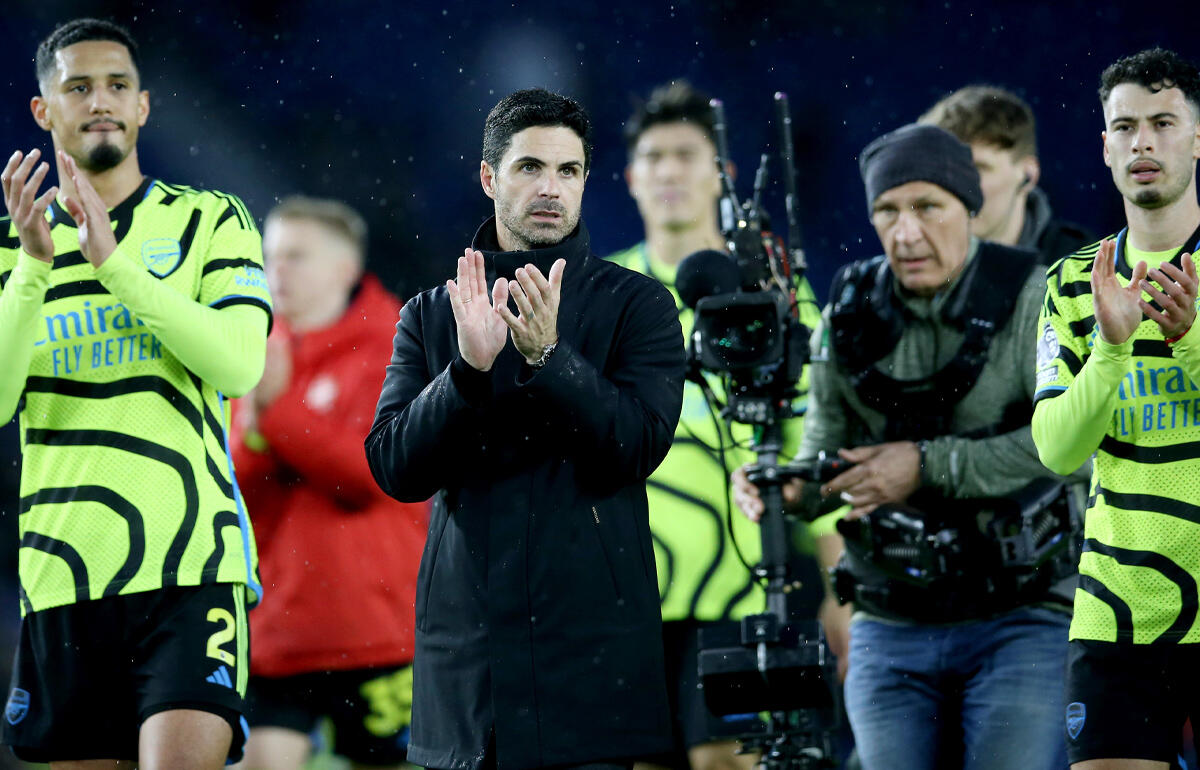 ブライトンにアウェイで勝利したアルテタ監督