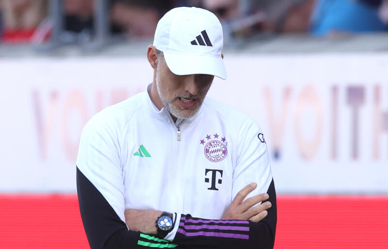 バイエルンを率いるトゥヘル監督。