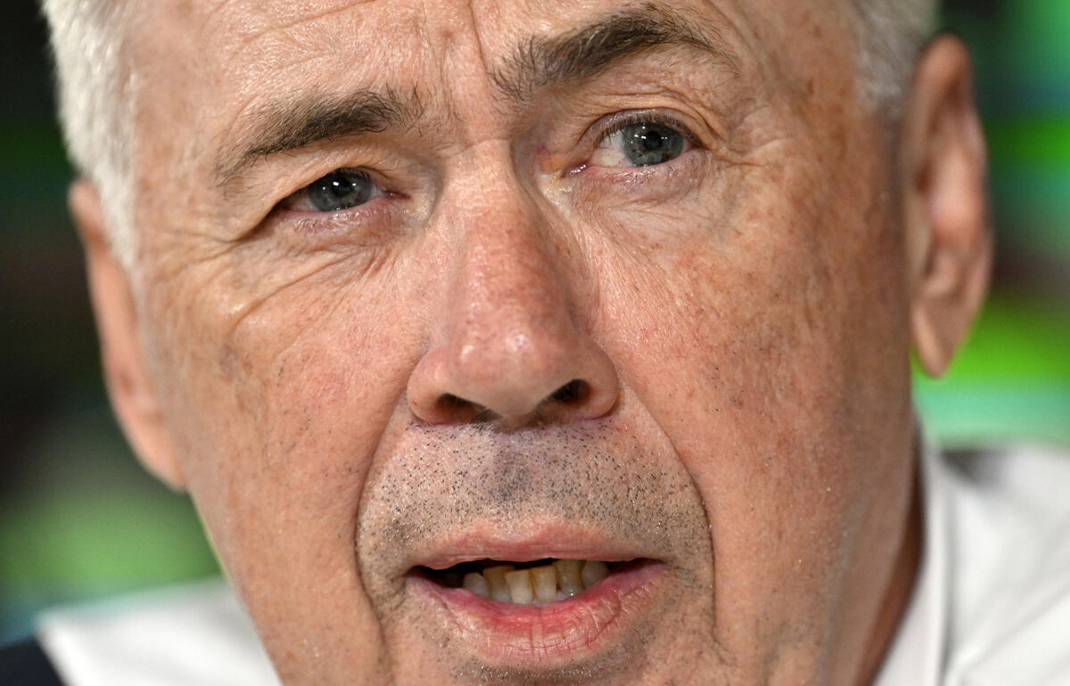 シティ戦へ意気込むアンチェロッティ監督