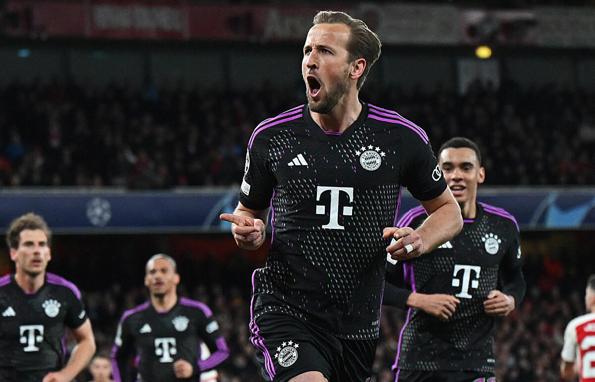 アーセナル相手にゴールを決めたケイン