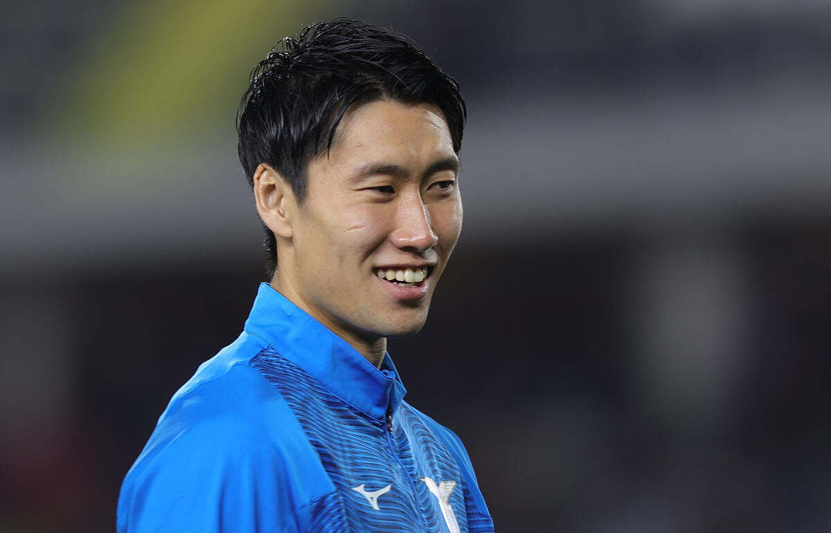 ラツィオでプレーする鎌田大地