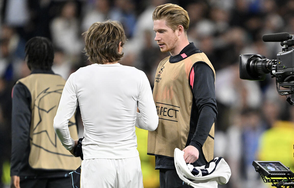 デ・ブライネはコンディション不良で欠場した