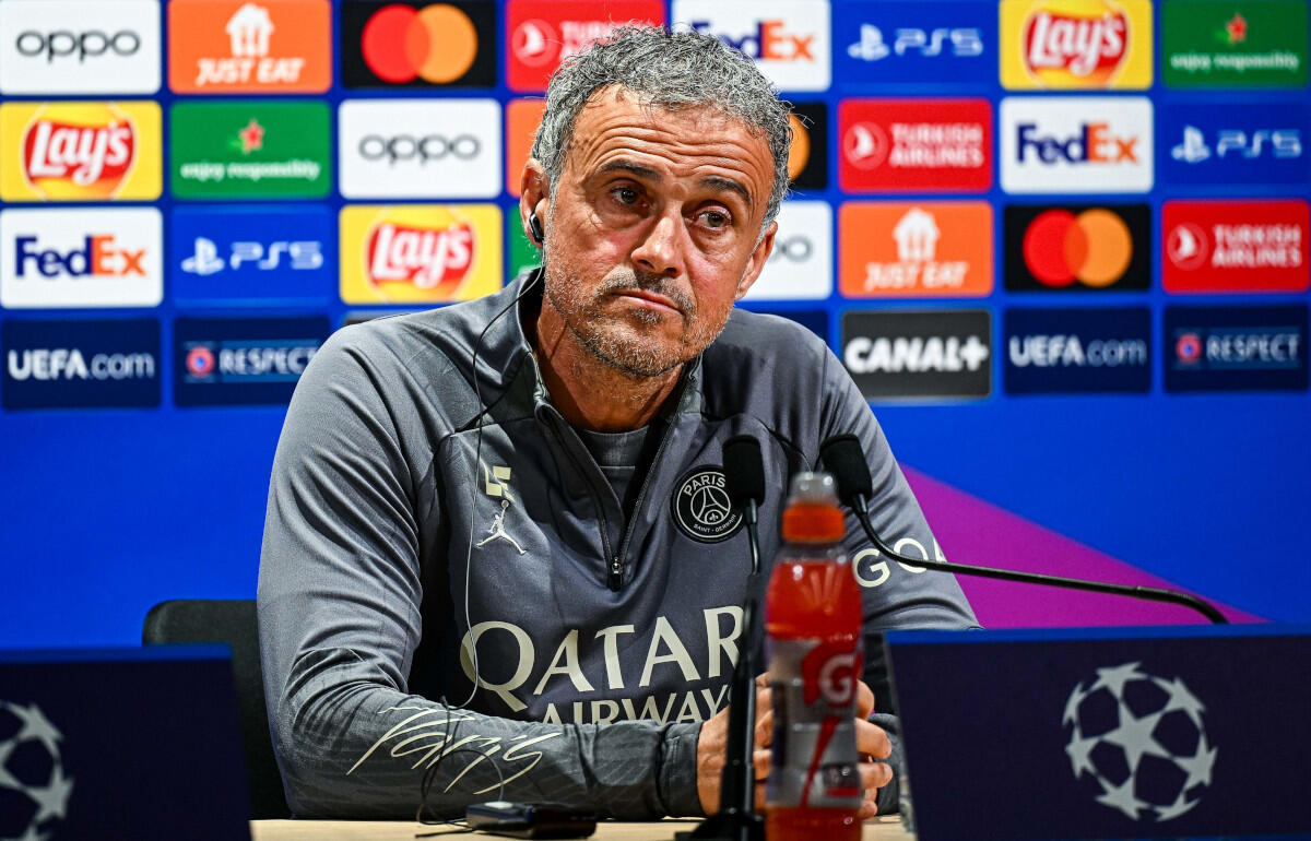 先勝目指すルイス・エンリケ監督