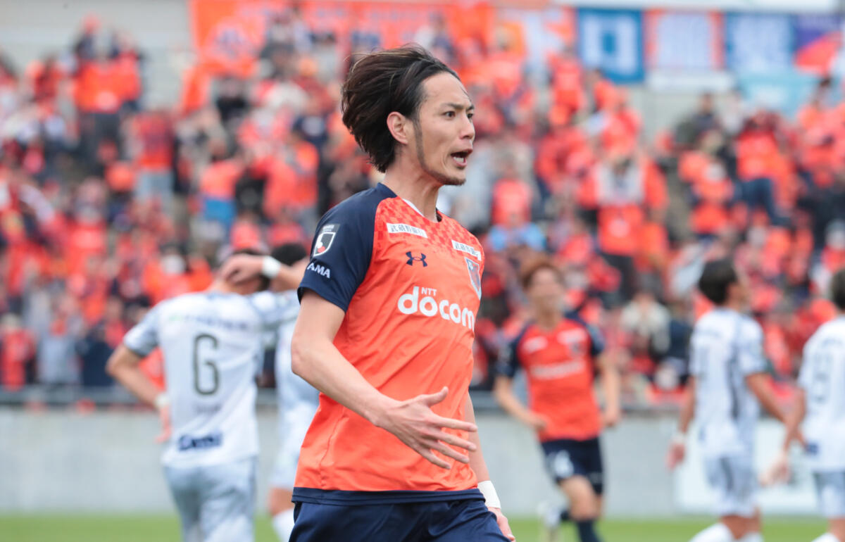 決勝点をあげた大宮の杉本健勇