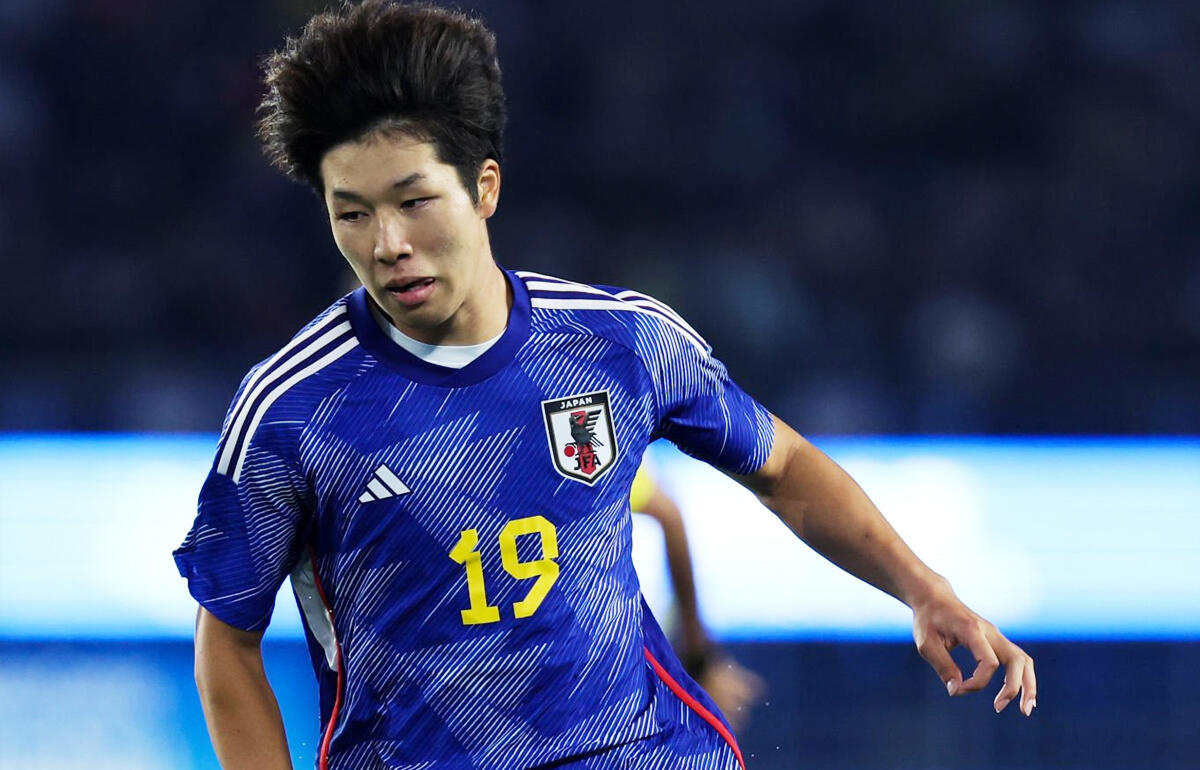 大学生で唯一招集されたFW内野航太郎(筑波大学)