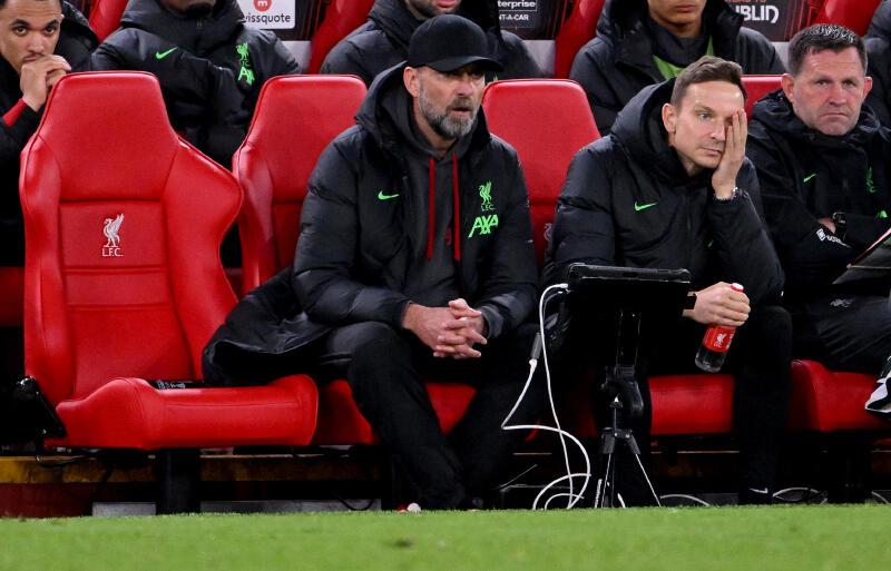 リバプールを率いるクロップ監督。