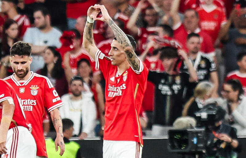 マルセイユ戦で追加点を決めたディ・マリア。