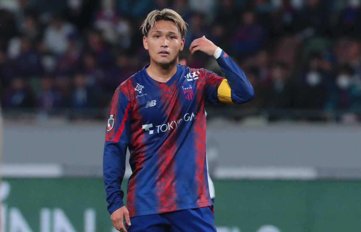 FC東京ではキャプテンを務める松木玖生