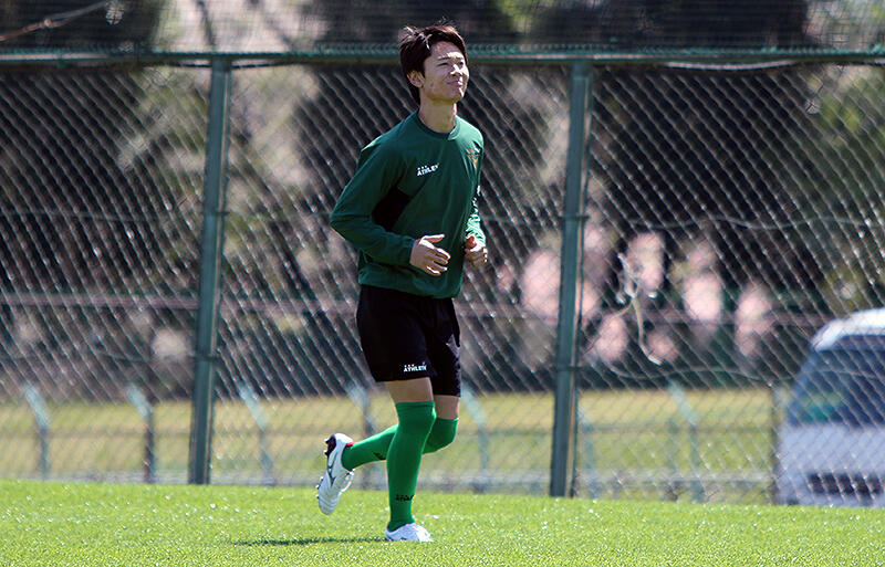 ダービーに臨む齋藤功佑