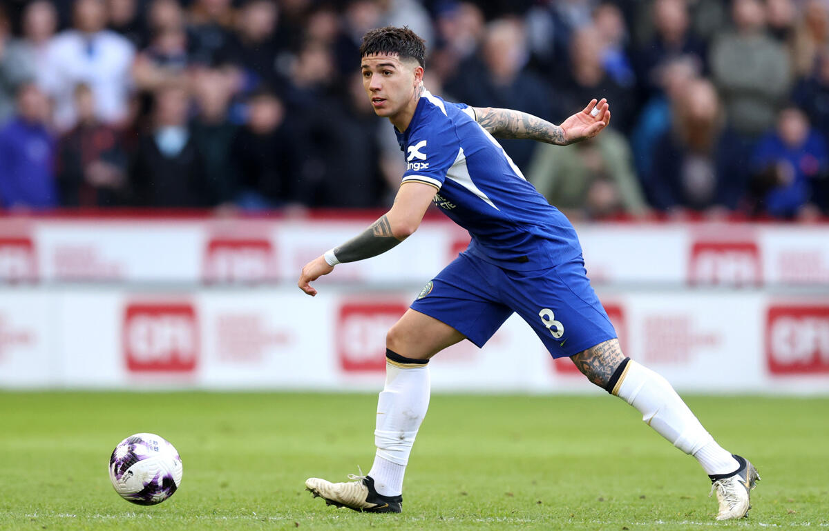 今季のプレミアリーグで27試合に出場のエンソ・フェルナンデス