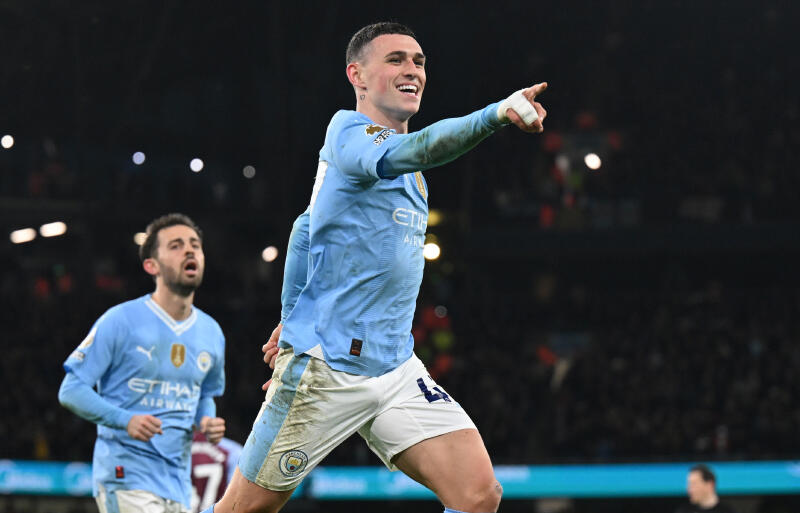 シティのフォーデン。