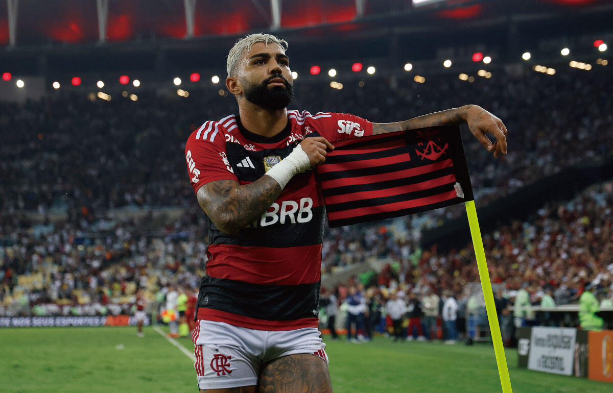 フラメンゴ最大のスター選手、ガビゴル