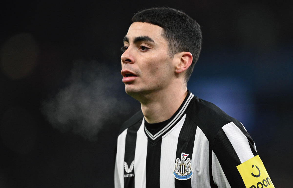 ニューカッスルのFWミゲル・アルミロン(30)