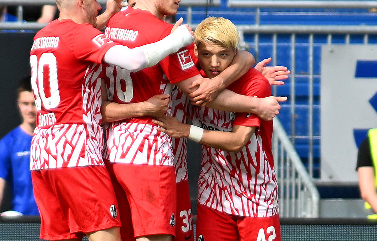 圧巻の左足ミドルを叩き込んだ堂安律