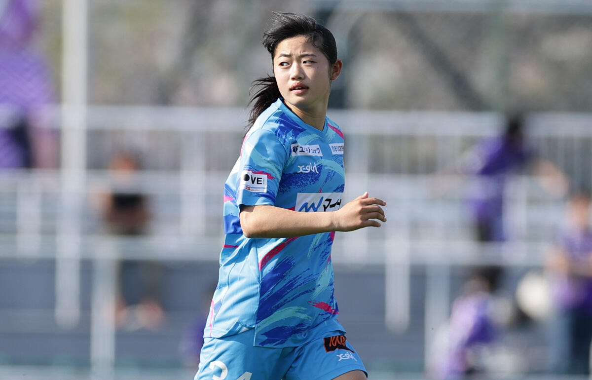 WEリーグデビューを飾ったマイナビ仙台レディースのMF菊地花奈