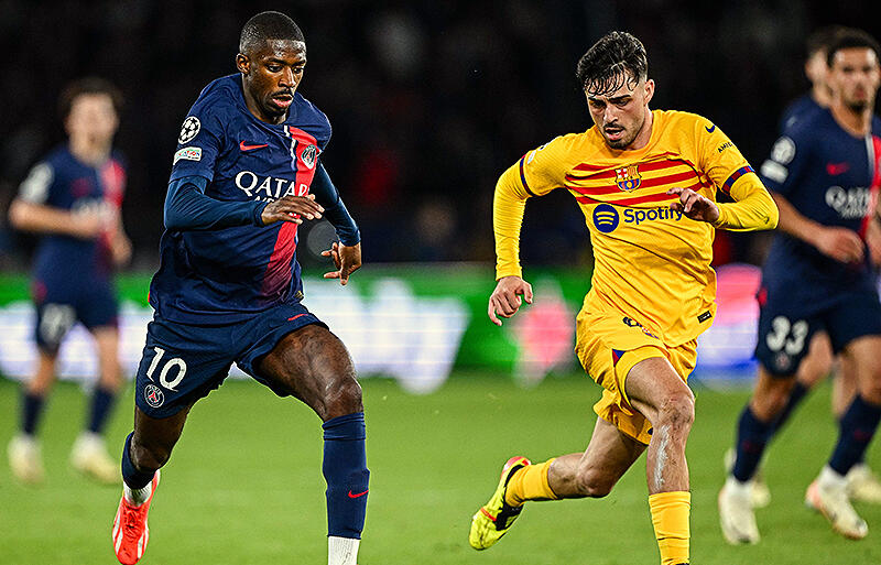 バルサ逃げ切るか、PSGが逆転か