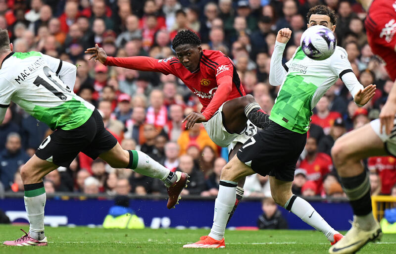 ユナイテッドの注目株、メイヌー。