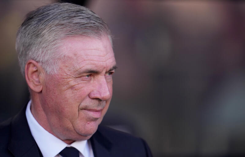 レアル・マドリーを率いるアンチェロッティ監督。