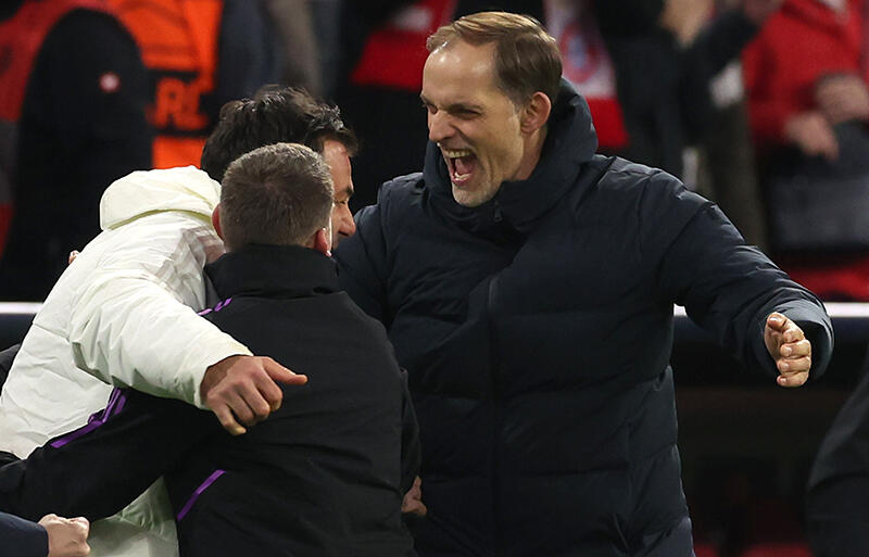 トーマス・トゥヘル監督もCLベスト4に歓喜