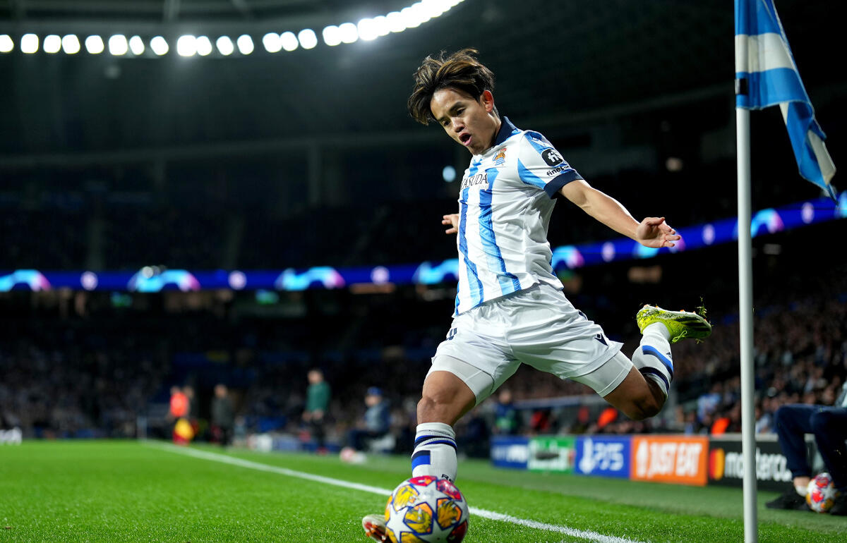 レアル・ソシエダでプレーする久保建英