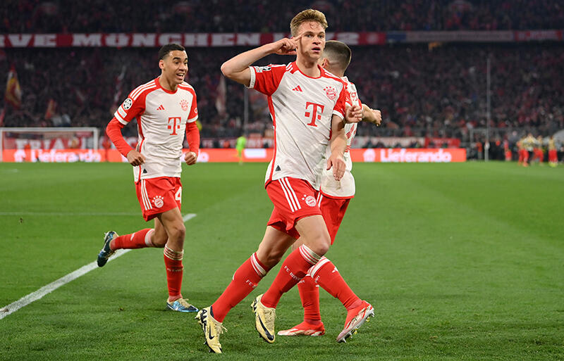 先制弾のジョシュア・キミッヒは勝利に大きく貢献