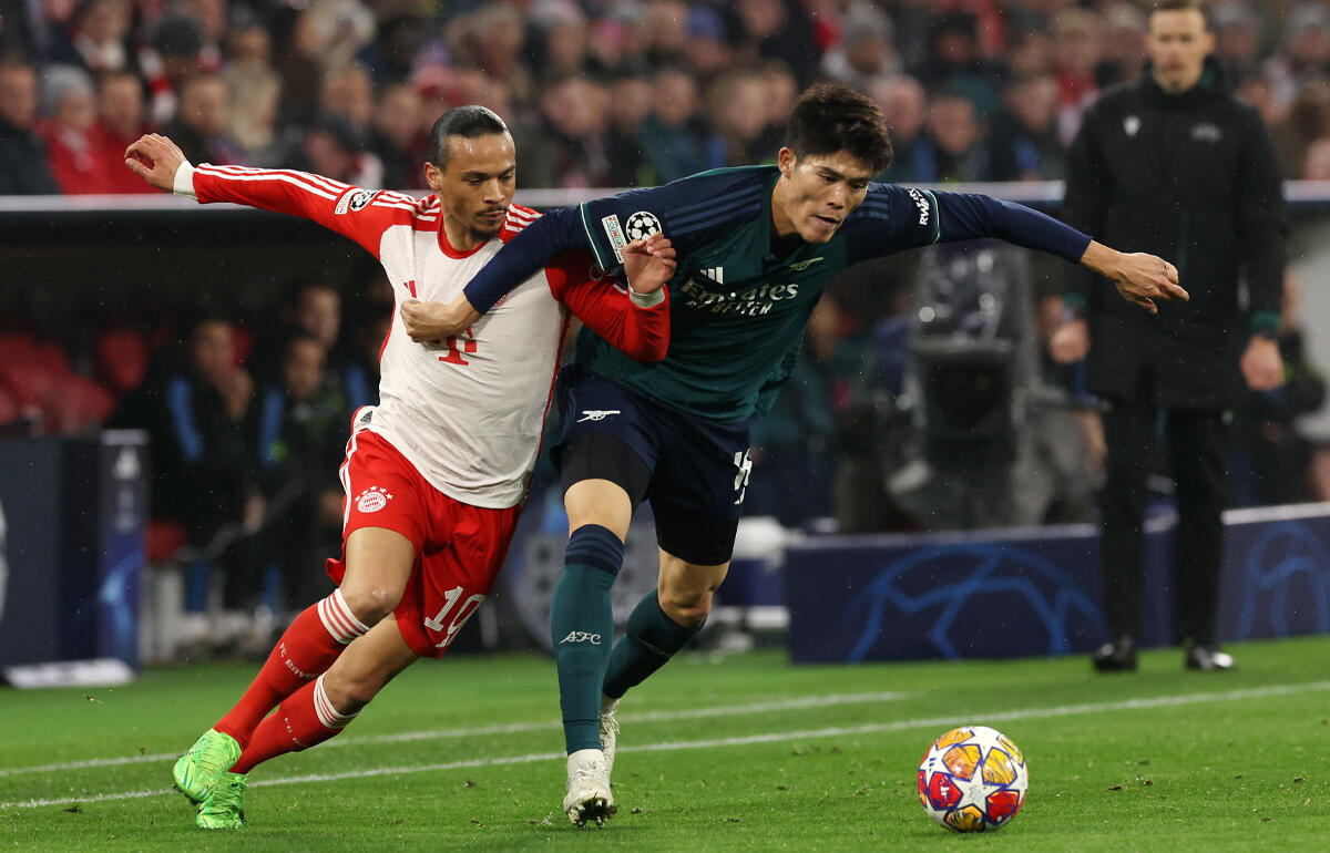 サネとのマッチアップで仕事をした冨安健洋